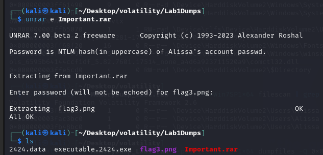 extracting RAR