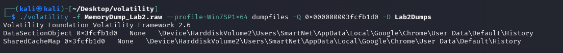 dump history