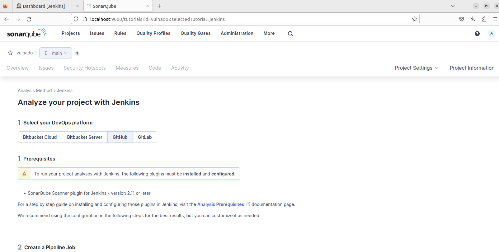 GitHub integration