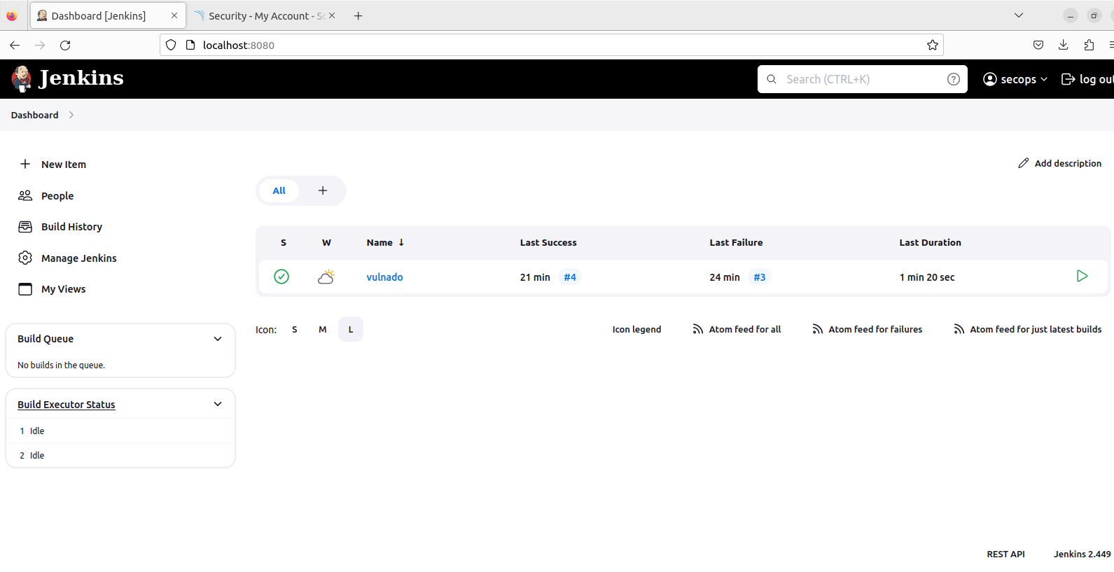 Manage Jenkins